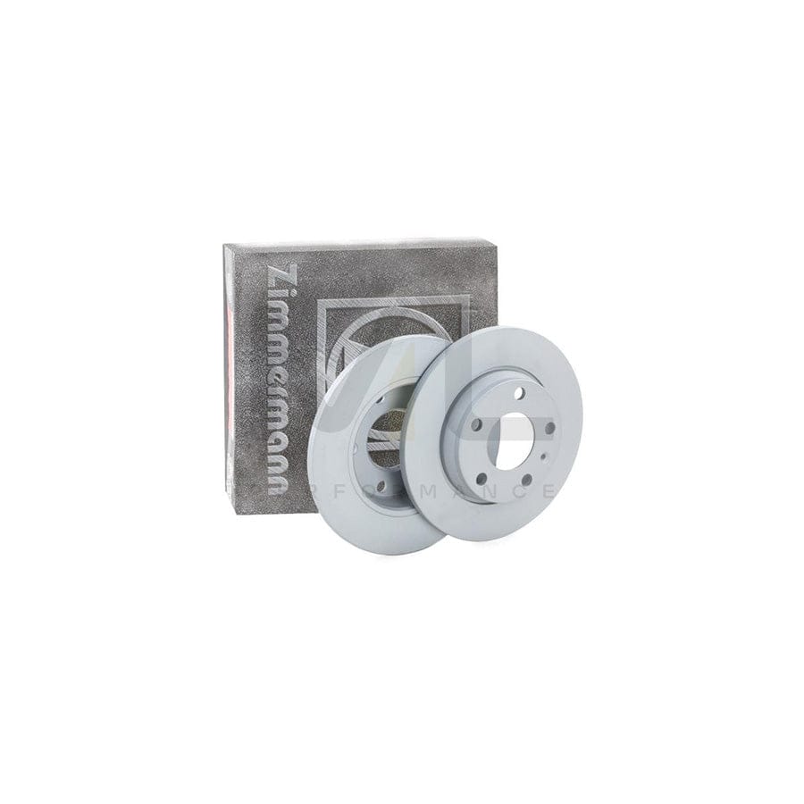 ZIMMERMANN COAT Z 100.1244.20 Brake Disc Solid, Coated - 1 piece