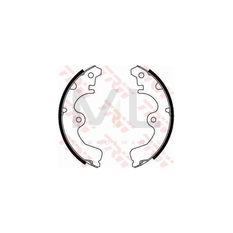 TRW GS8182 Brake Shoe Set for TOYOTA TERCEL
