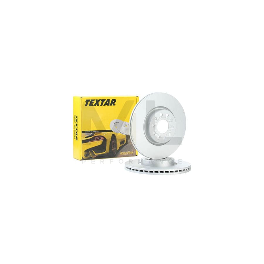 TEXTAR PRO+ 92120505 Brake Disc Internally Vented, Coated, High-carbon, without wheel hub, without wheel studs - 1 piece