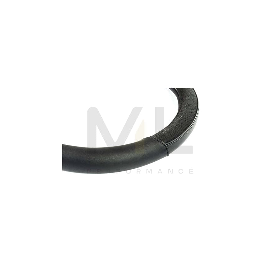 AMiO SWC-28-M 02567 Steering wheel cover Black, Ø: 37-39cm, Leatherette