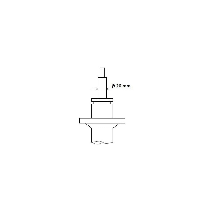KYB 3338041 Shock Absorber for VW Up