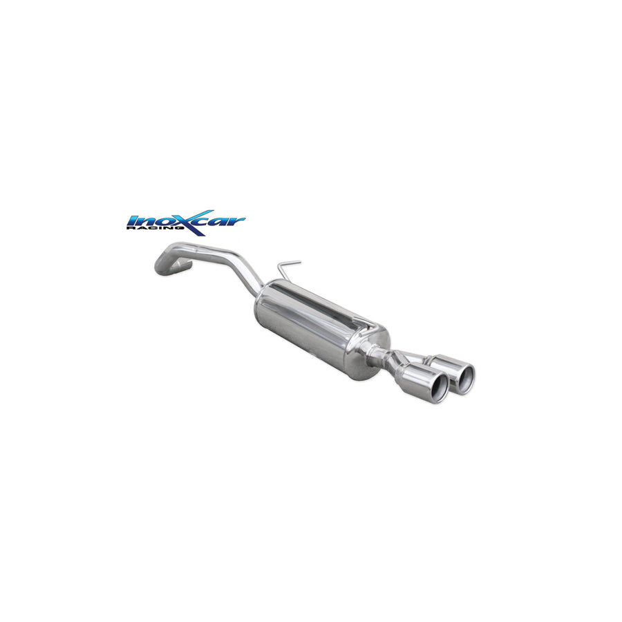 InoXcar AUA1.01.D8 Audi A1 (8X) Stainless Steel Rear Exhaust
