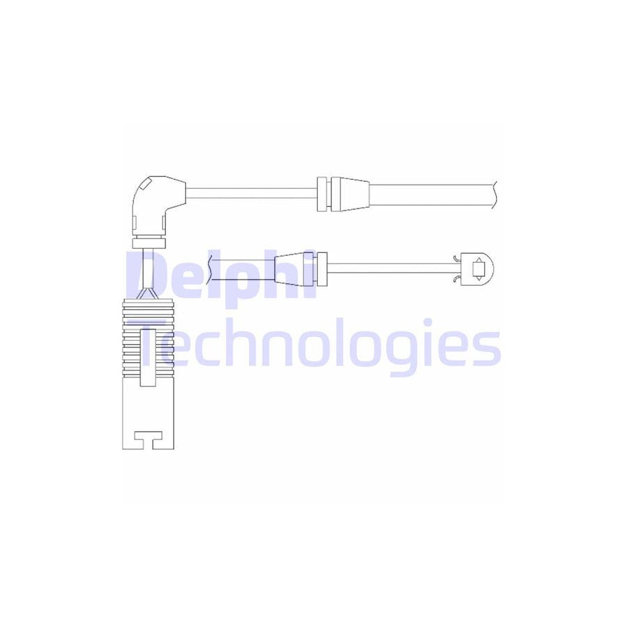 Delphi Lz0156 Warning Contact Set, Brake Pad Wear For Bmw 3 Series
