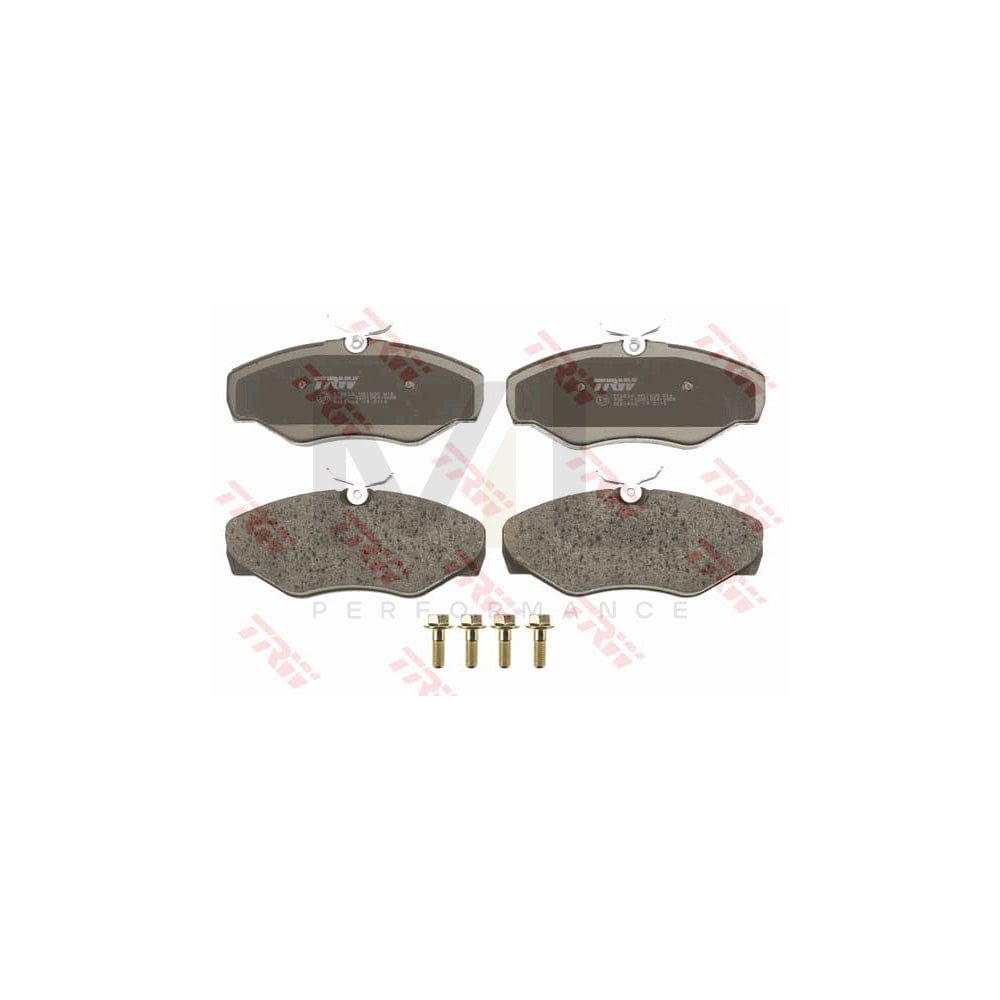 TRW Gdb1466 Brake Pad Set Not Prepared For Wear Indicator, With Brake Caliper Screws, With Accessories