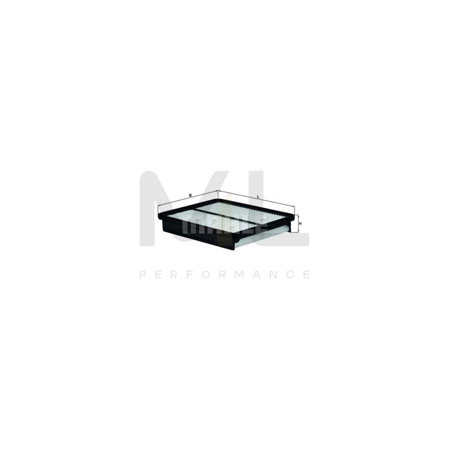 MAHLE ORIGINAL LX 2956 Air Filter Filter Insert | ML Performance Car Parts