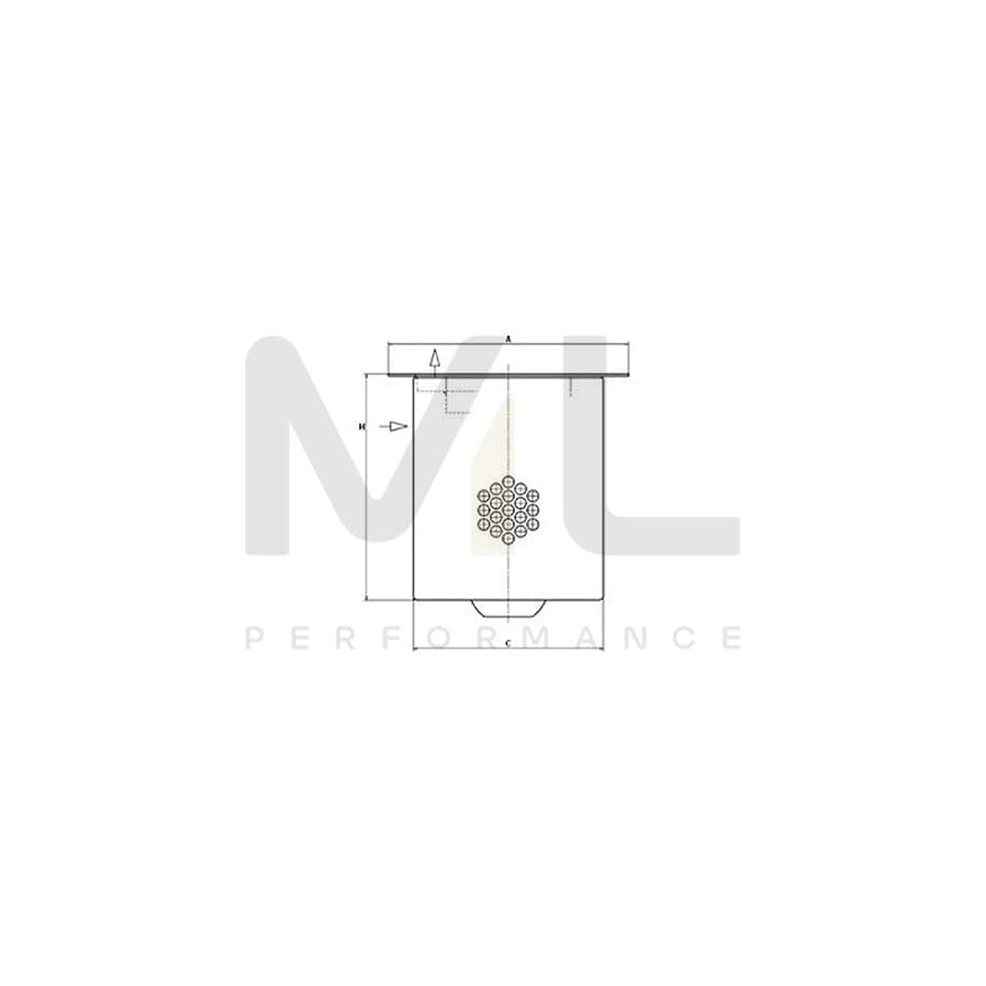 MANN-FILTER LE 7006 x Filter, compressed air system