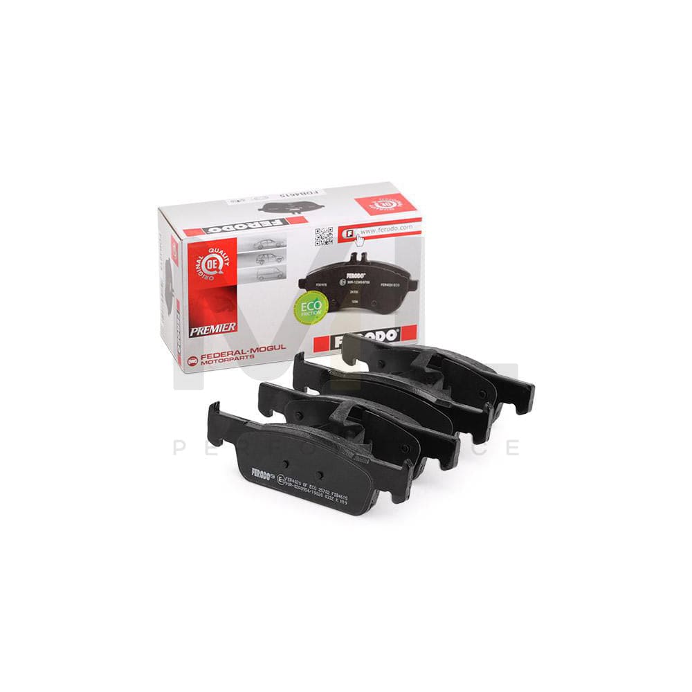 Ferodo Premier Eco Friction FDB4615 Brake Pad Set Not Prepared for Wear Indicator, With Piston Clip, Without Accessories