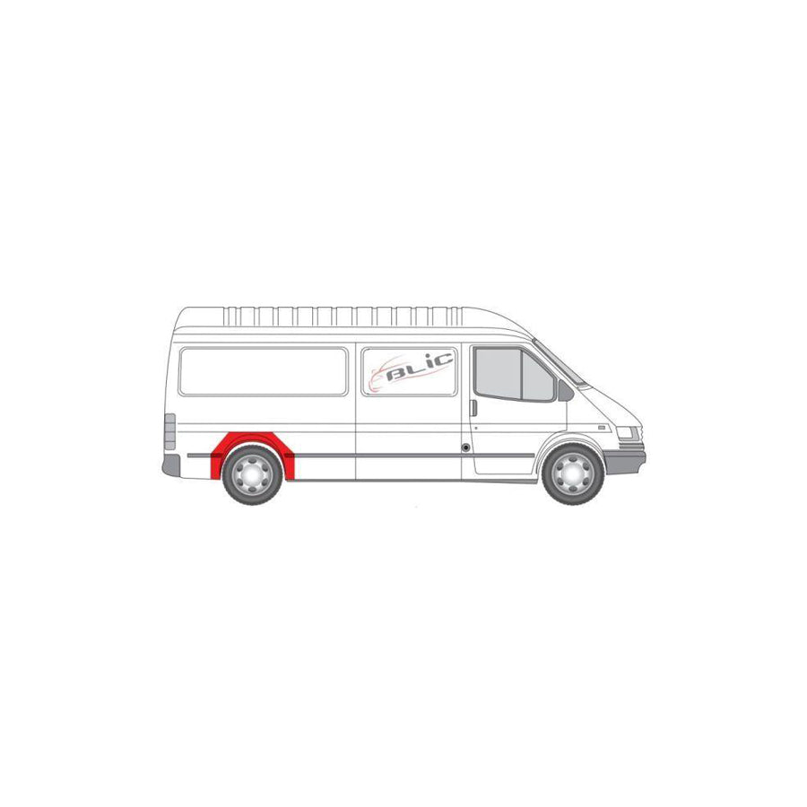 Blic 6504-03-2515594P Sidewall for Ford Transit
