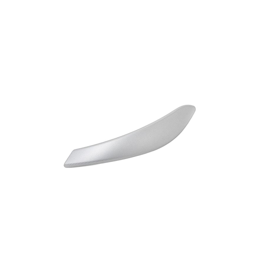 Genuine BMW 51418064250 F31 F30 F32 Cover, Pull-Handle, Aluminum, Right ALU HEXAGON (Inc. 428iX, 430iX & 340iX)
