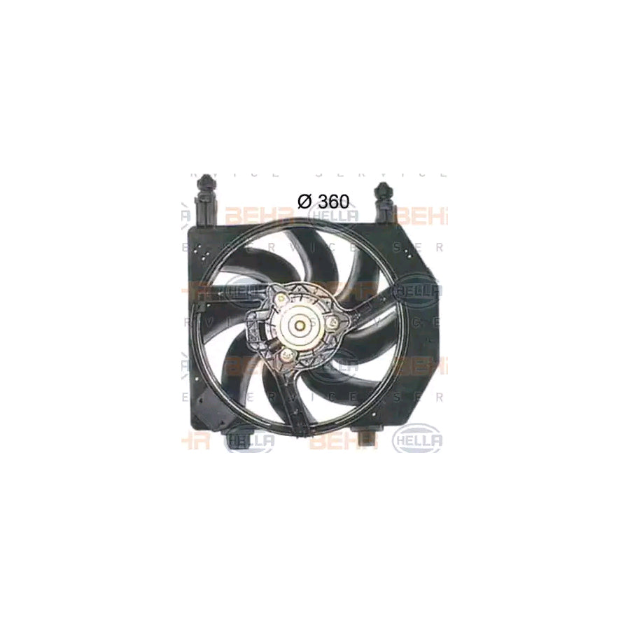 Hella 8EW 351 150-264 Fan, Radiator