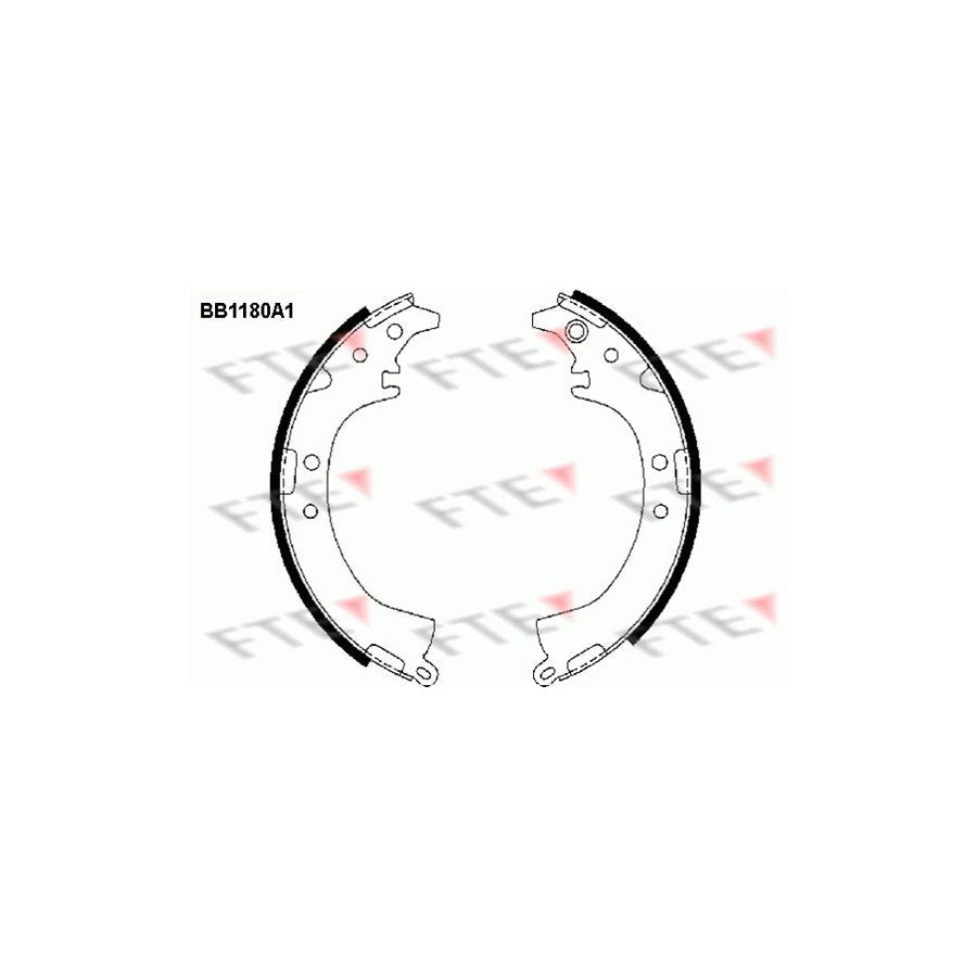 FTE 9100042 Brake Shoe Set