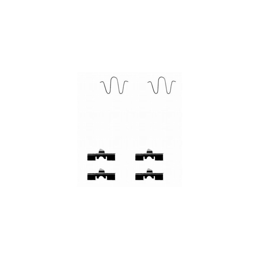 Hella 8DZ 355 202-471 Accessory Kit, Disc Brake Pads