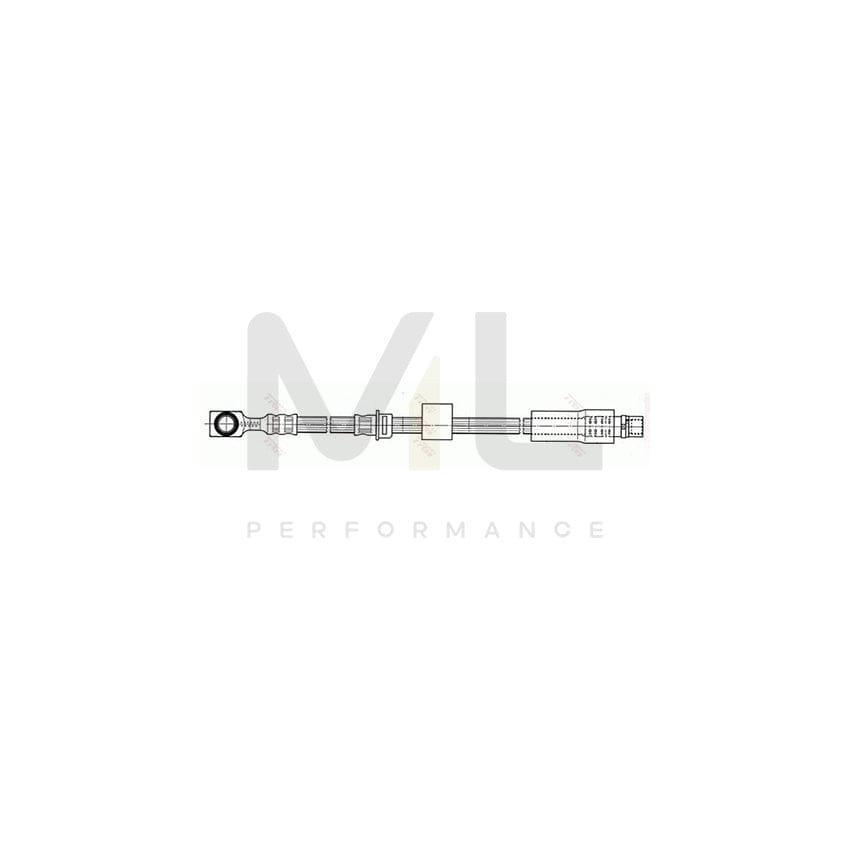TRW PHD565 Brake Hose 445mm, M10x1