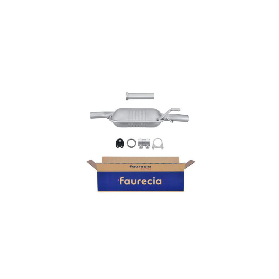 Hella 8LC 366 025-211 Middle Silencer Suitable For Mercedes-Benz 190 (W201)