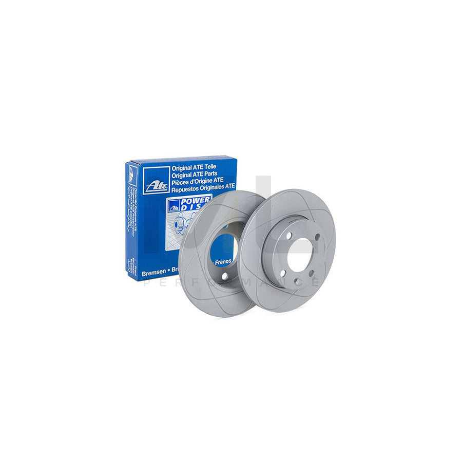 ATE PowerDisc 24.0310-0151.1 Brake Disc Solid, Coated, with bolts/screws - 1 piece