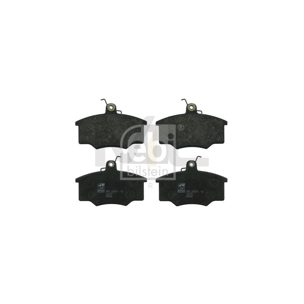 Febi Bilstein 16070 Brake Pad Set Front Axle, Excl. Wear Warning Contact | ML Performance Car Parts