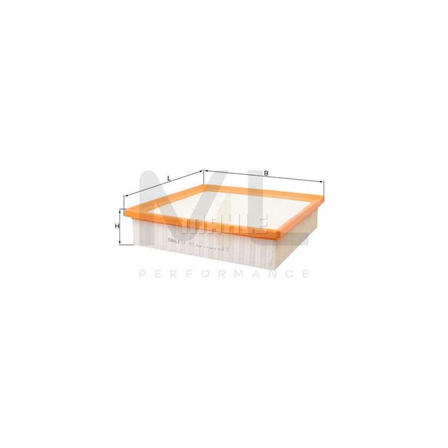 MAHLE ORIGINAL LX 2872 Air Filter Filter Insert
