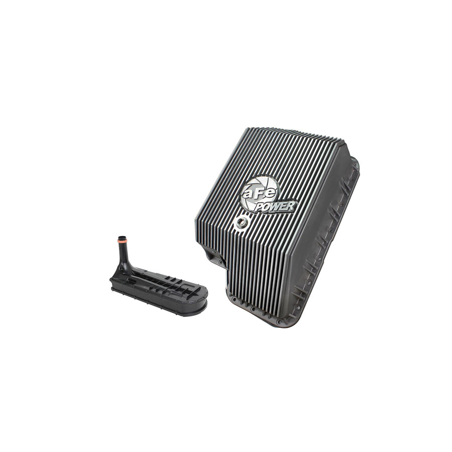 aFe 46-70120-1 Transmission Pan Ford Diesel Trucks 94-10 V8-7.3L/6.0L/6.4L (td)