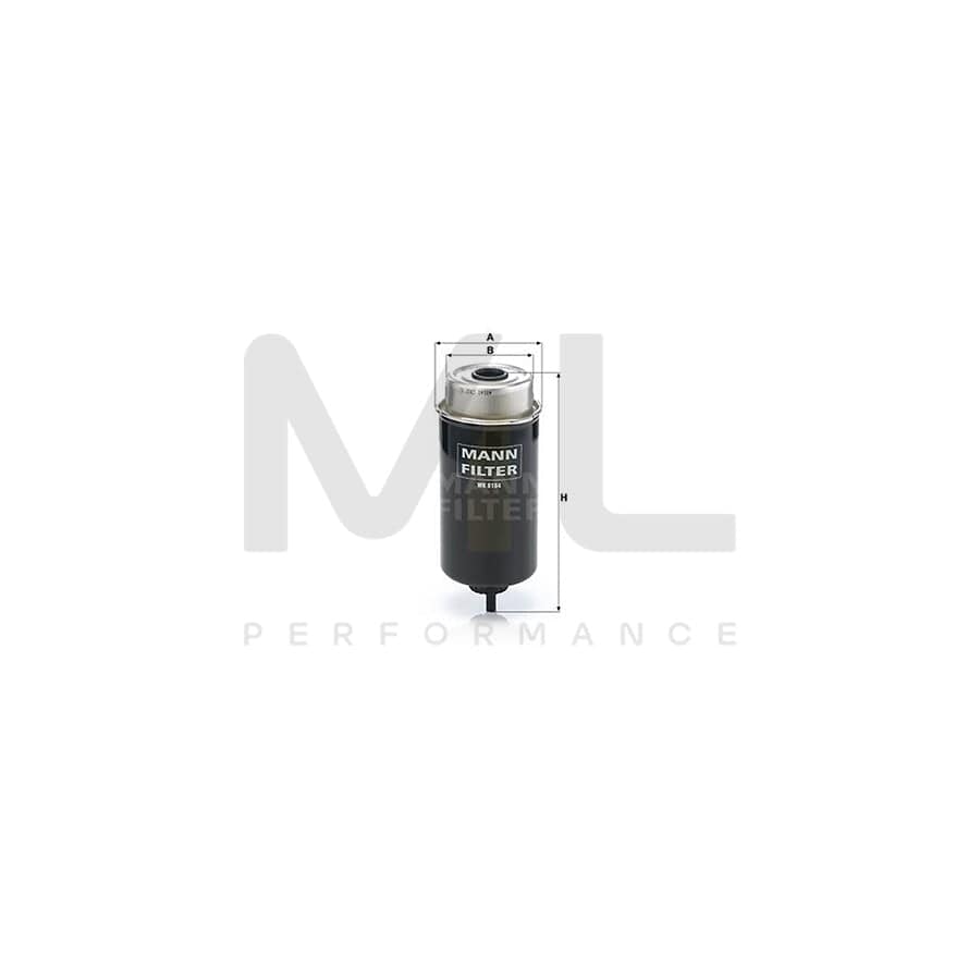 MANN-FILTER WK 8184 Fuel filter Spin-on Filter