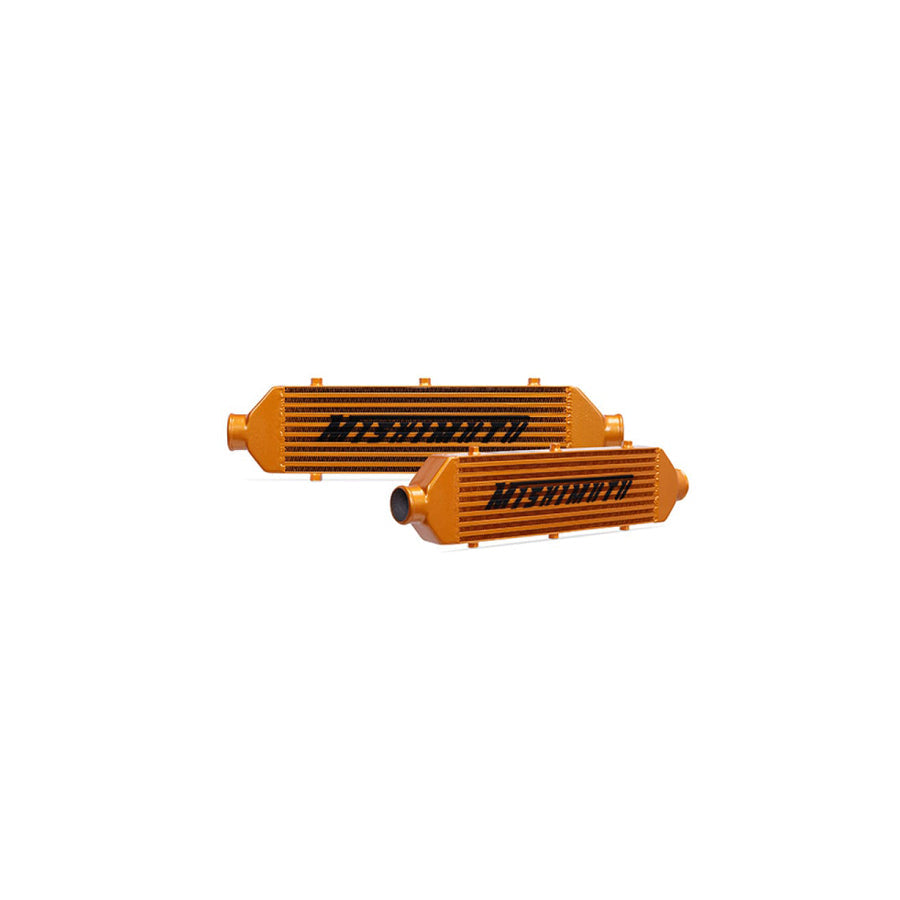 Mishimoto MMINT-UZG Universal Gold Z Line Intercooler Overall Size: 28x8x3 Core Size: 21x6x2.5 Inlet / Outlet