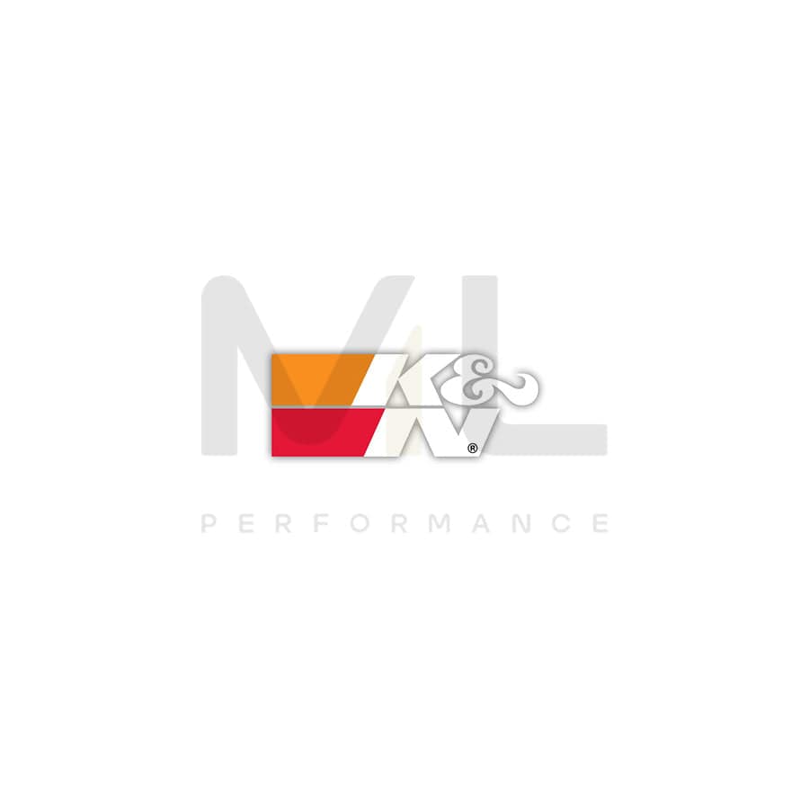K&N 89-16181 Decal/Sticker White Large