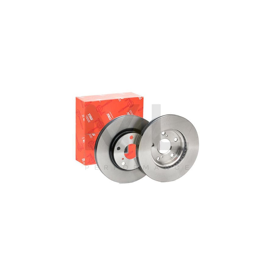 TRW DF6679 Brake Disc Vented, Painted - 1 piece