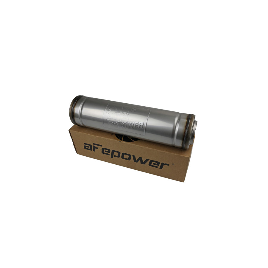 aFe 49M30050 3 IN ID Center/Center x 5 IN Dia. x 18 IN L - Round Body Muffler