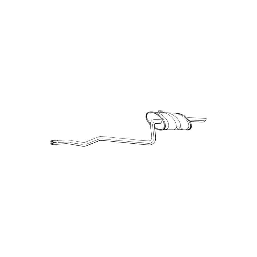 Bosal 288-327 Rear Silencer for Toyota Corolla
