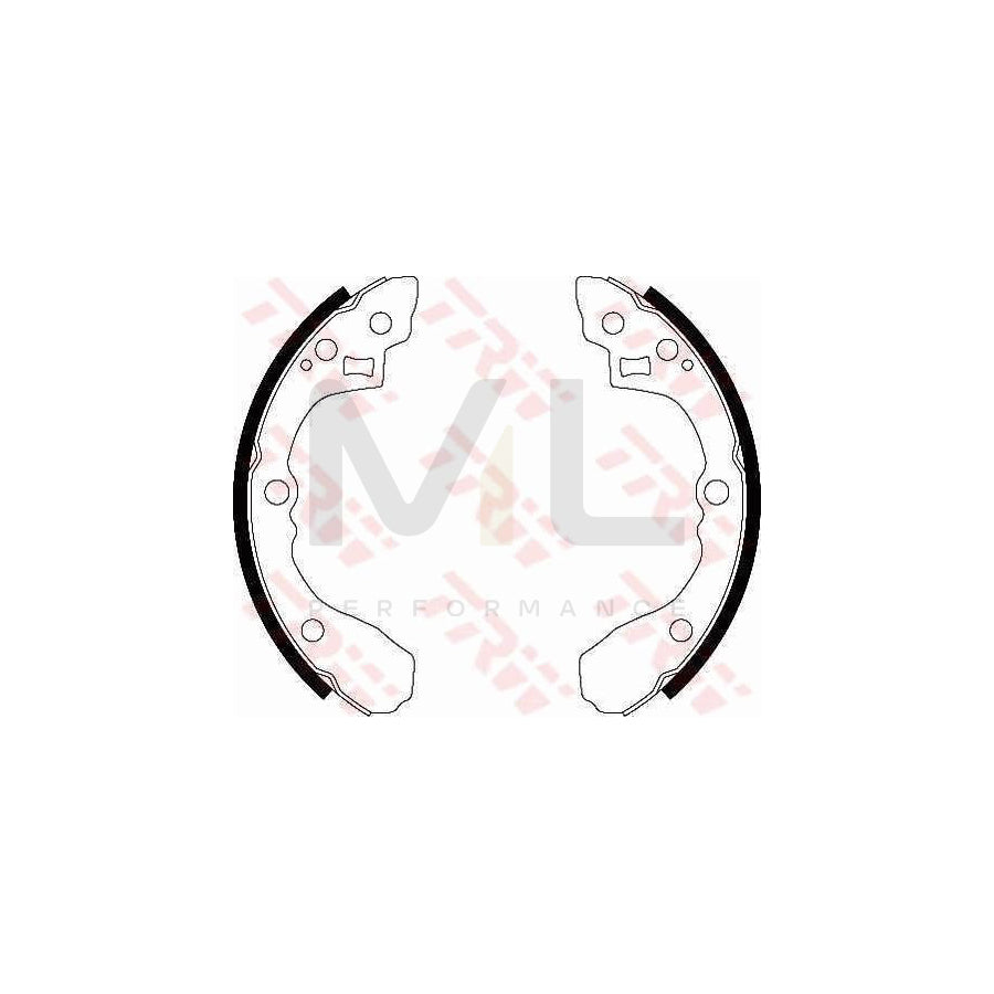 TRW GS8439 Brake Shoe Set