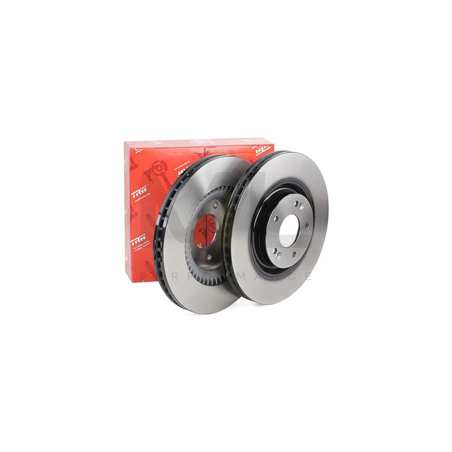 TRW DF7592 Brake Disc Internally Vented, Painted - 1 piece