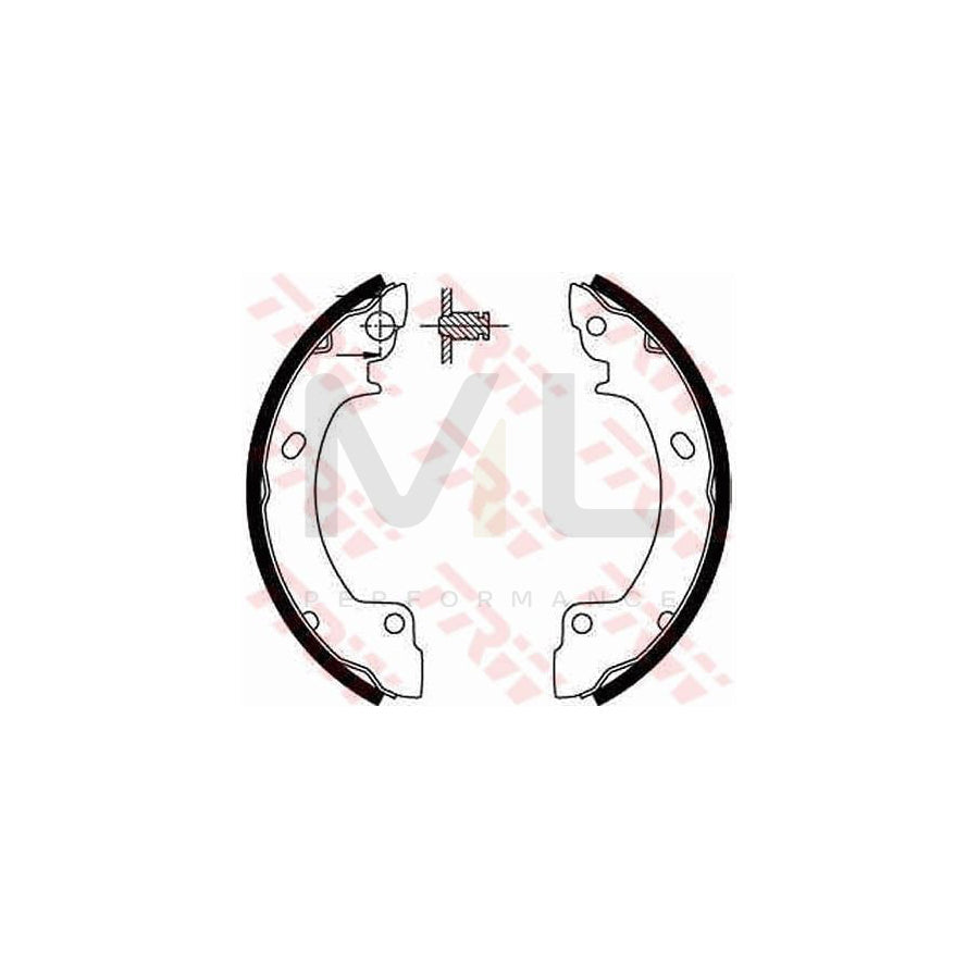 TRW GS8552 Brake Shoe Set