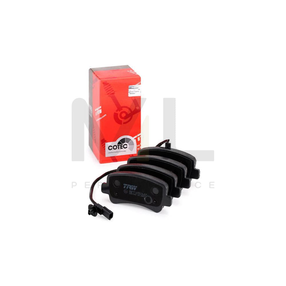 TRW Cotec Gdb1903 Brake Pad Set Incl. Wear Warning Contact