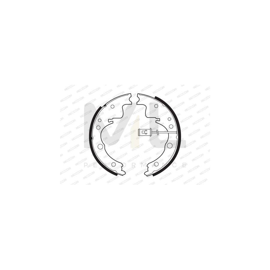 Ferodo Premier FSB407 Brake Shoe Set for Iveco Daily