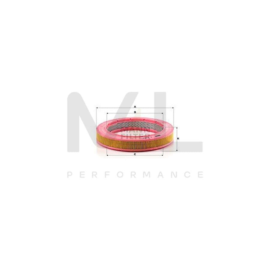 MANN-FILTER C 3383 Air Filter Filter Insert
