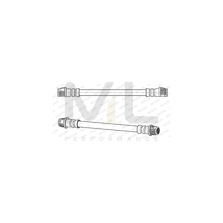 Ferodo FHY2746 Brake Hose 185Mm, F 10X1