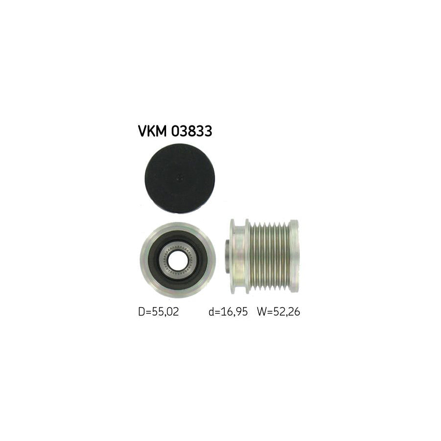Skf Vkm 03833 Alternator Freewheel Clutch