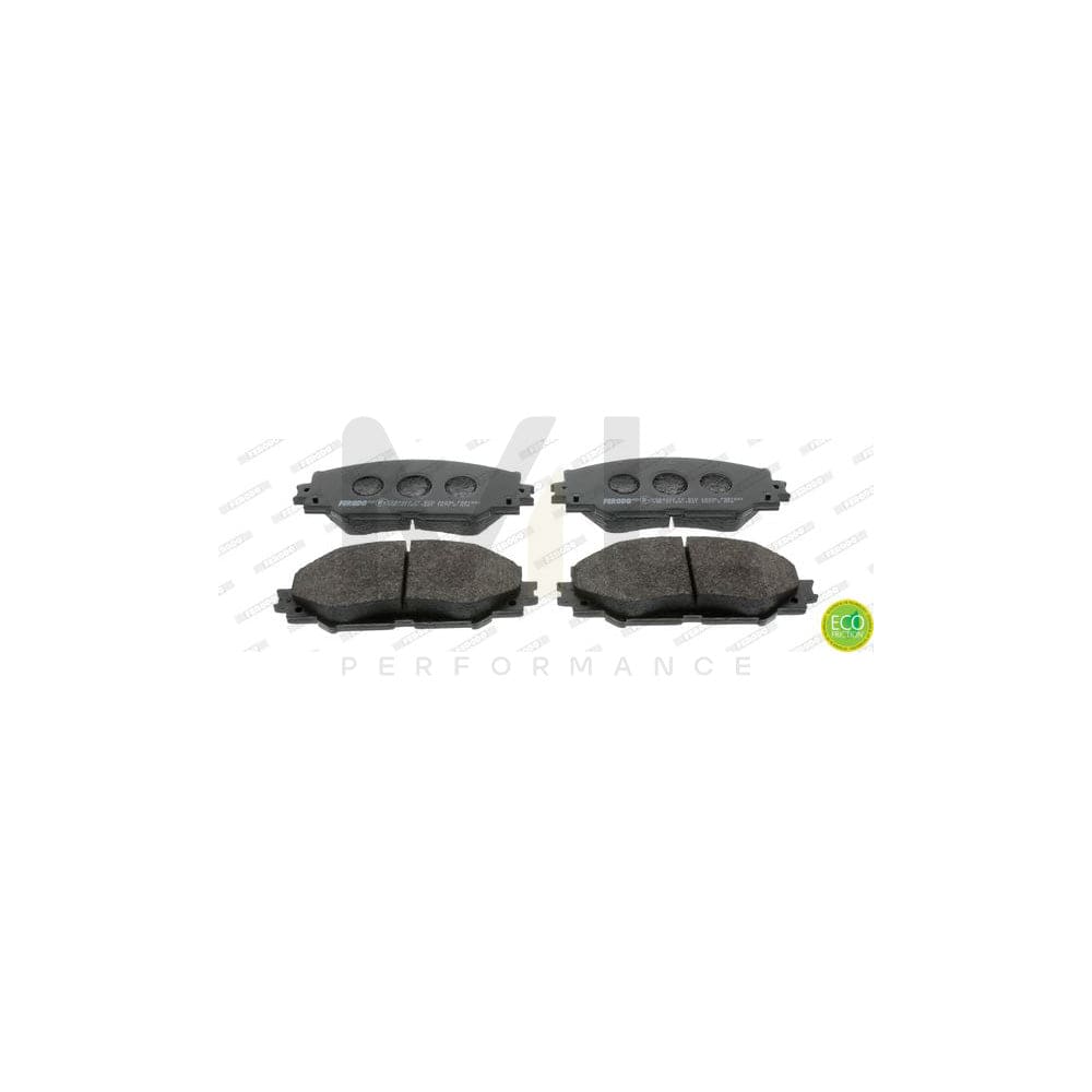 Ferodo Premier Eco Friction FDB1891 Brake Pad Set Not Prepared for Wear Indicator, Without Accessories