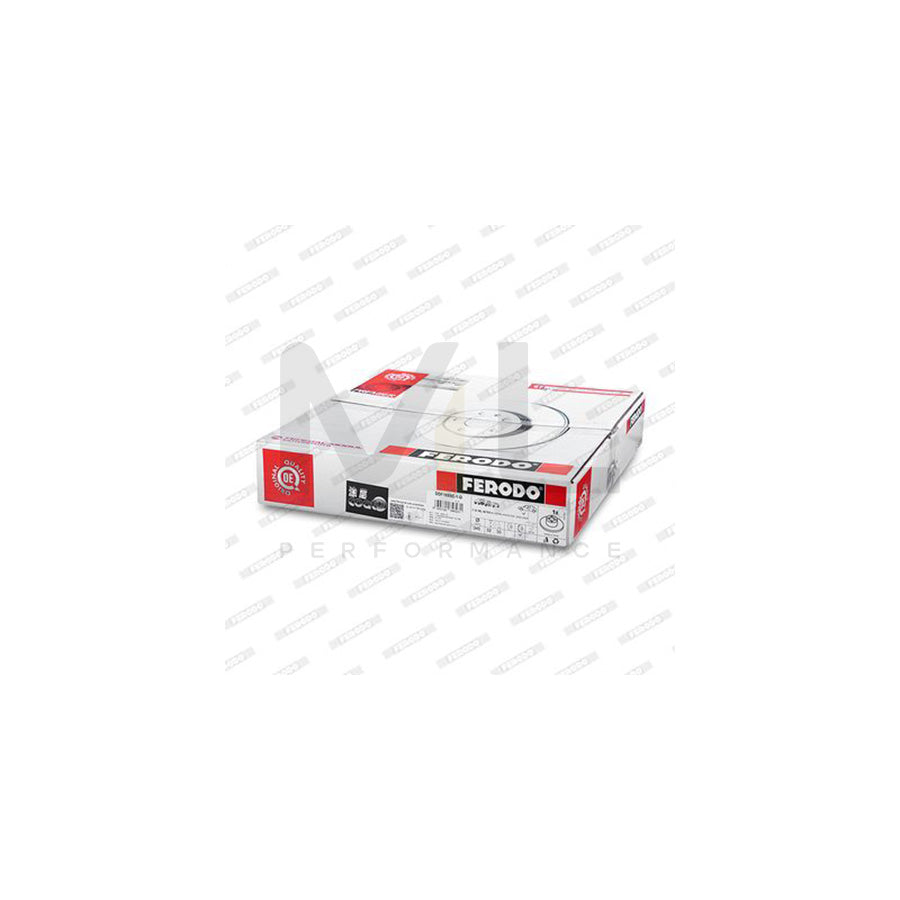 Ferodo DDF539-1 Brake Disc Suitable for Mercedes-Benz C-Class Saloon (W202) Solid - Pair