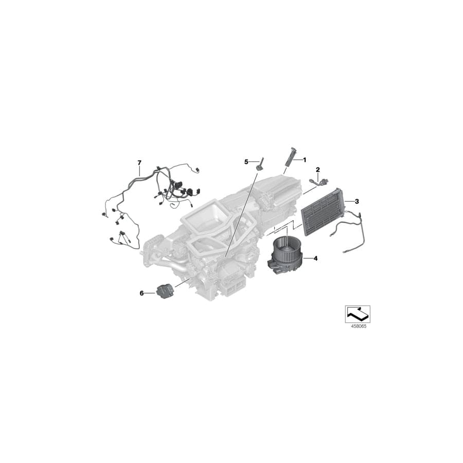 Genuine BMW 64119350980 G31 F93 RR31 Temp.Sensor Heat Exch.For Heating System (Inc. 630dX, 730d & 630d)