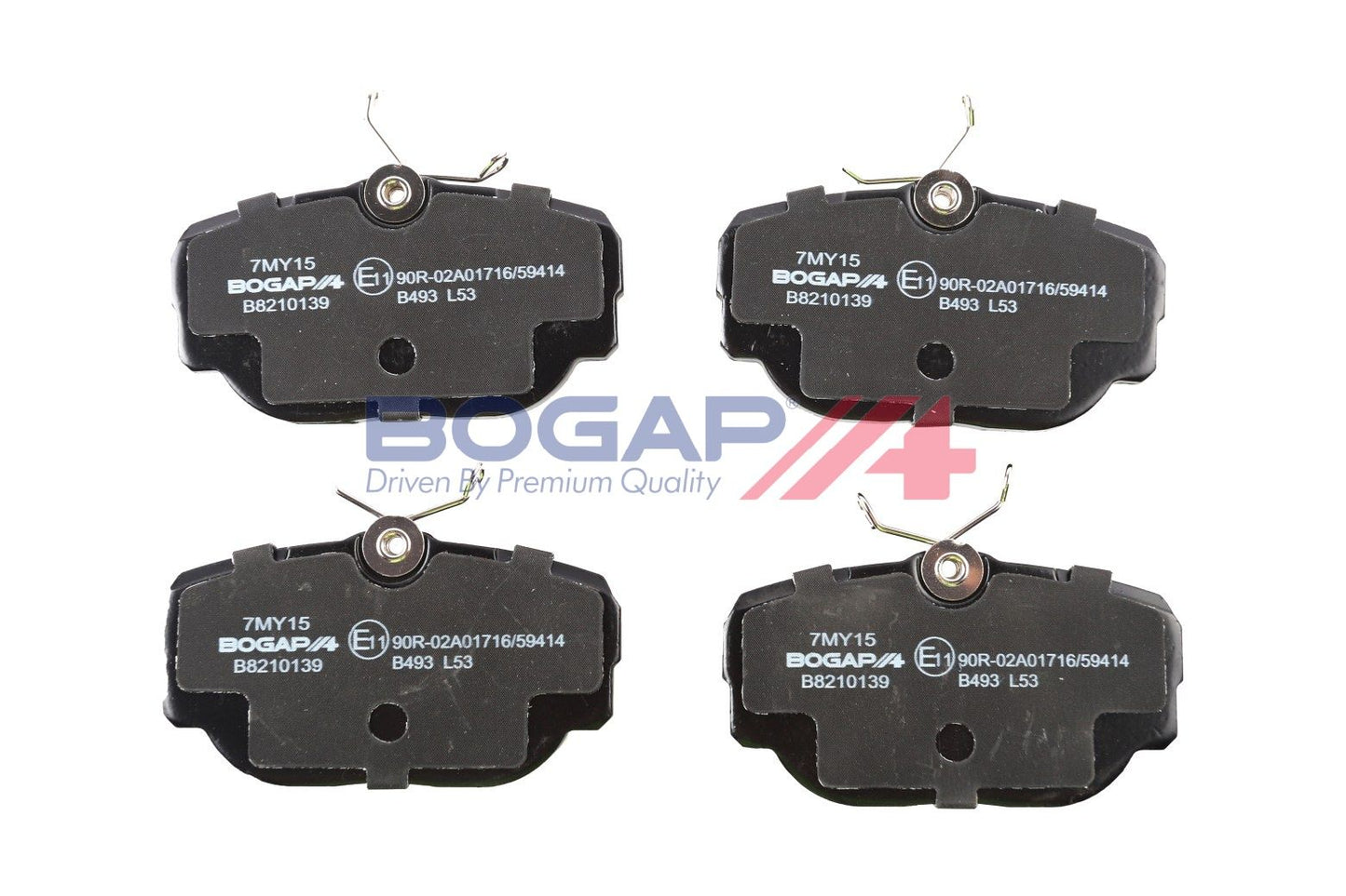 BOGAP B8210139 Brake Pad Set, Disc Brake | ML Performance Car Parts