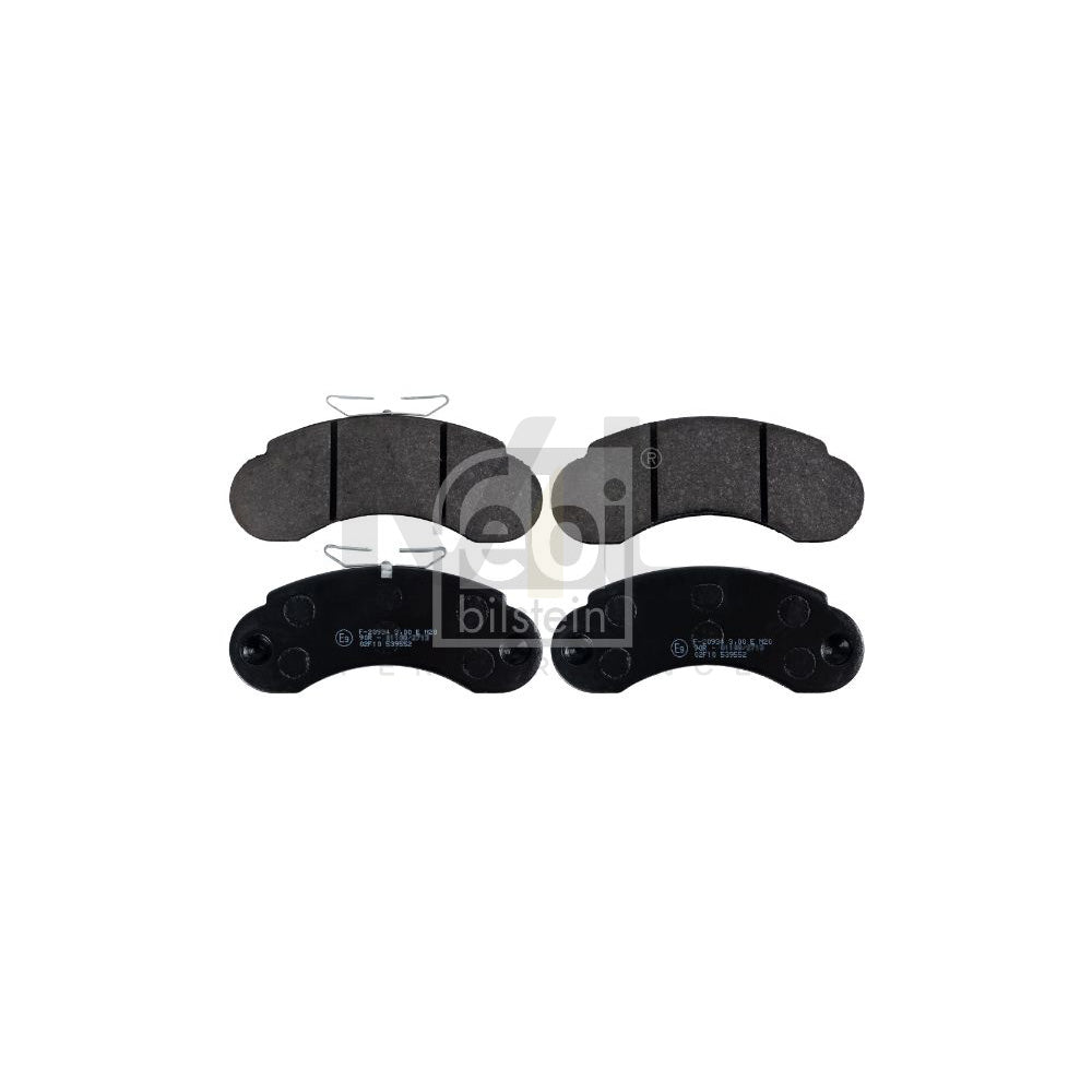 Febi Bilstein 16250 Brake Pad Set Suitable For Mercedes-Benz 100 Front Axle, Excl. Wear Warning Contact | ML Performance Car Parts