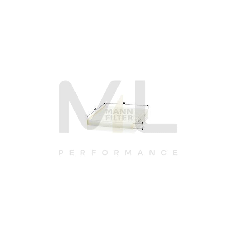 MANN-FILTER CU 2129 Pollen filter Particulate Filter