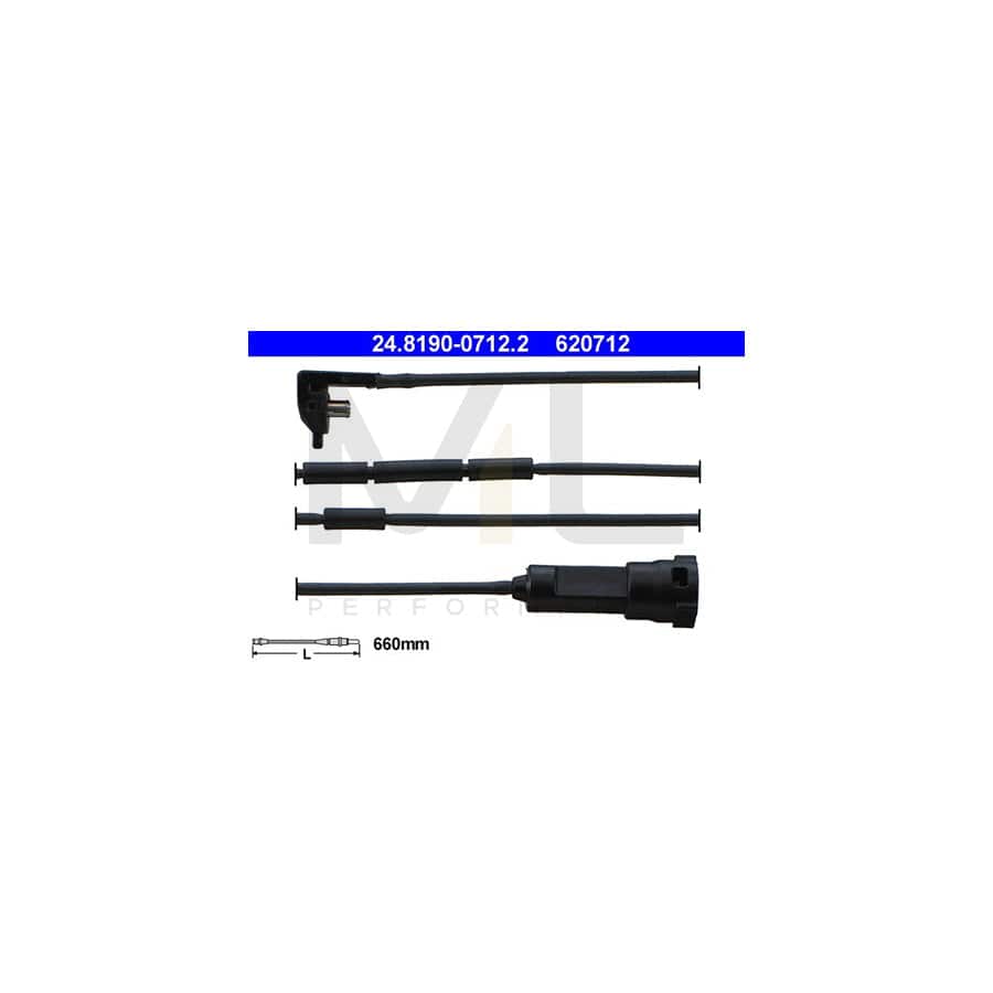 ATE 24.8190-0712.2 Brake pad wear sensor