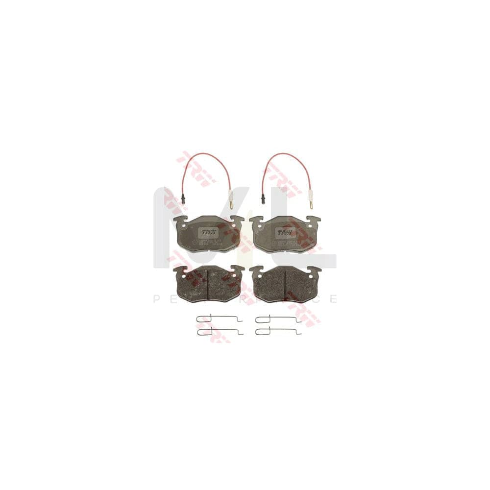 TRW Cotec Gdb328 Brake Pad Set Incl. Wear Warning Contact, With Accessories