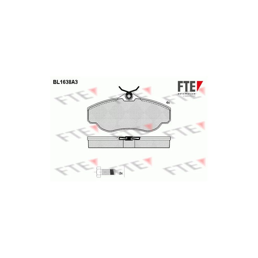 FTE 9010259 Brake Pad Set