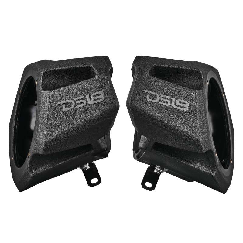 DS18 Polaris RZR Front Kick Panel Pods Enclosure Fits 2x 6.5in Speakers