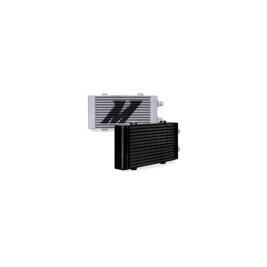 Mishimoto MMOC-DP-SSL Universal Small Bar and Plate Dual Pass Silver Oil Cooler
