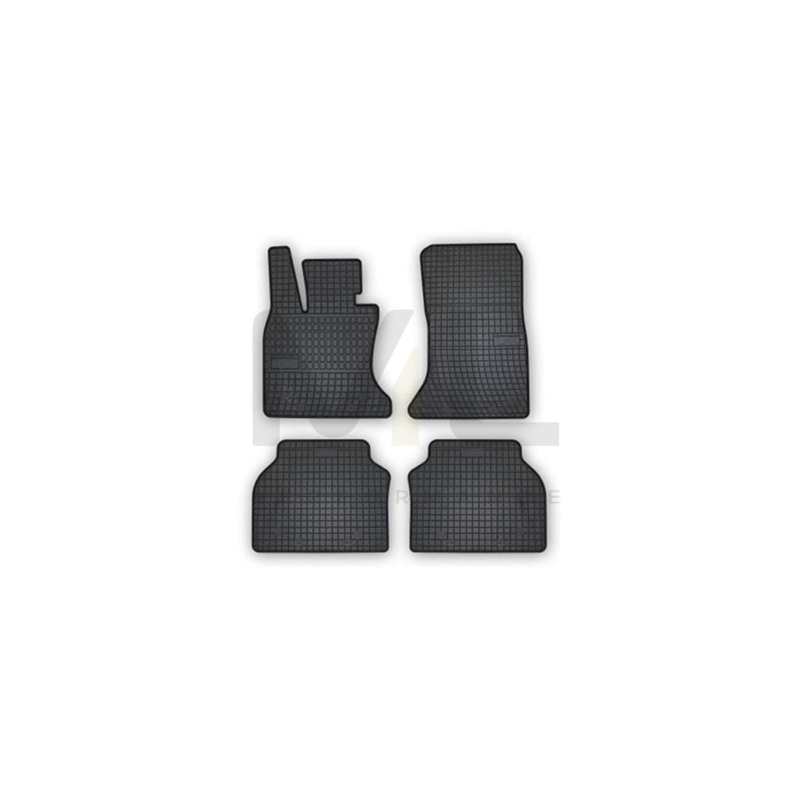 FROGUM Tailored 402300 Floor mat set for BMW 5 GT (F07) Elastomer, Front and Rear, Quantity: 4, Black, (LHD)