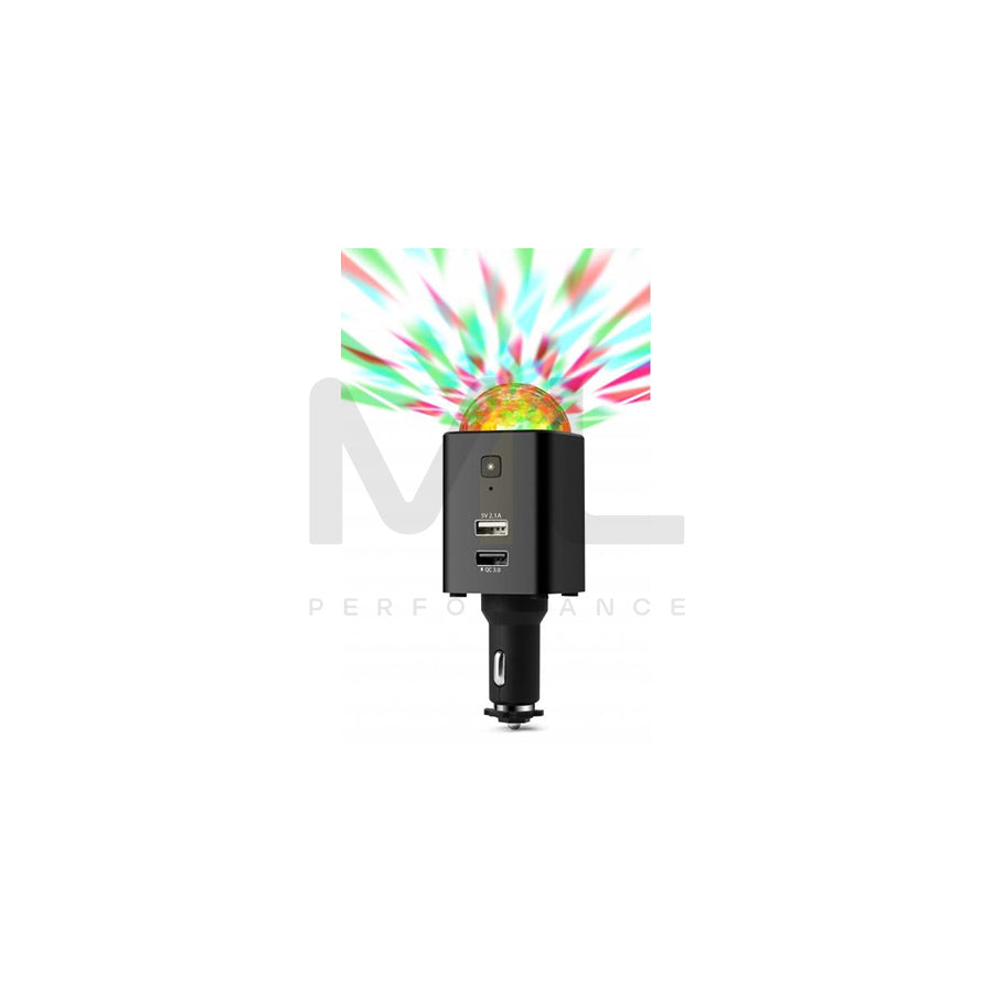 TECHNAXX TX-159 4908 In-car charger Disco , Number of inlets/outlets: 3 USB