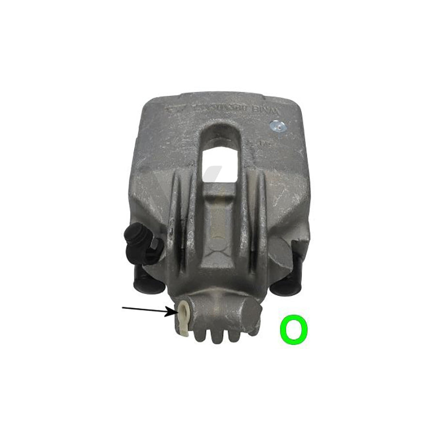 TEXTAR 38127500 Brake Caliper for BMW 5 Touring (E39) without holder